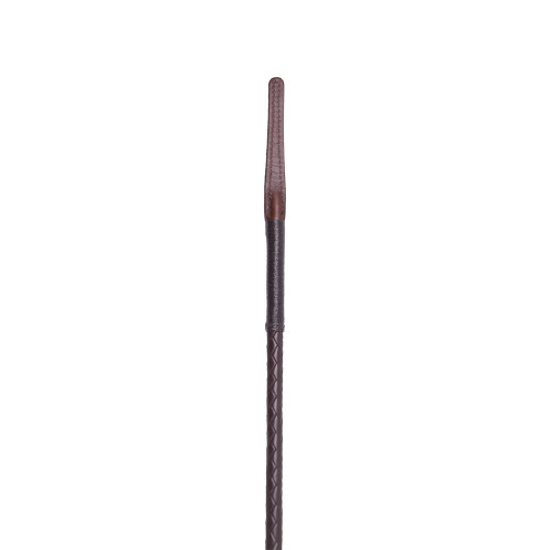Supreme Products Stag Horn Plaited Show Cane -Brown- Manor Equestrian