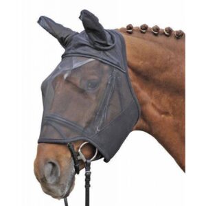 HKM Anti-Fly Mask -Black
