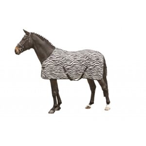 HKM Fly Rug -Zebra- White-Black