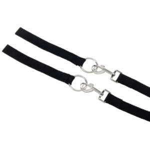 Hy Equestrian Draw Reins Black