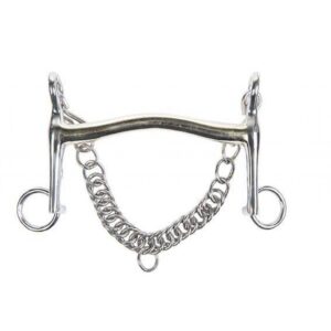 HKM Baby Bridle Bit -Argentan- 16 mm -Cheek 7 cm-