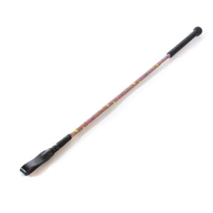 HySCHOOL Silver Riding Whip 66cm