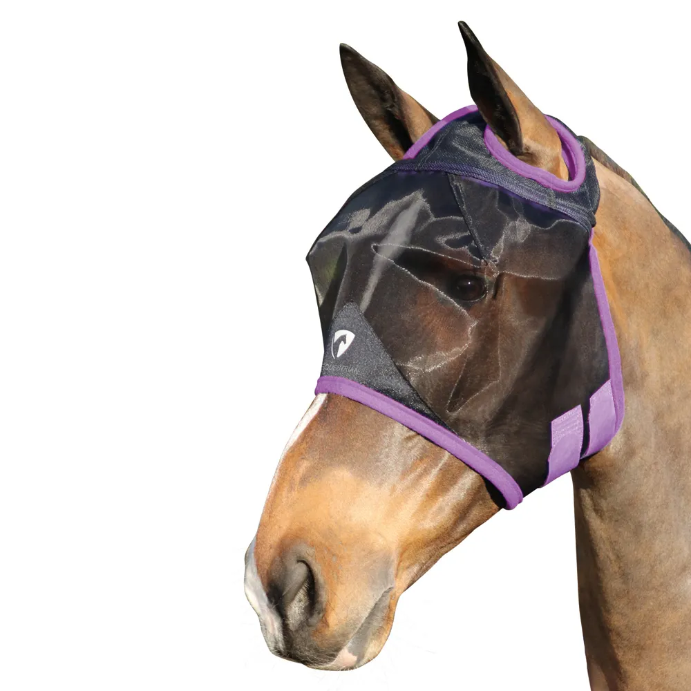 Mesh Half Mask without Ears by Hy Equestrian - Image 4