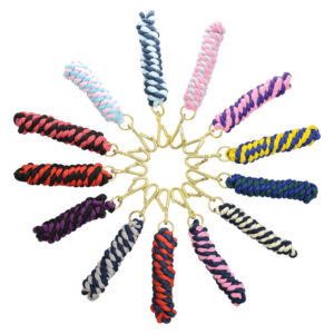 Hy Equestrian Two Tone Twisted Lead Rope 2.2m