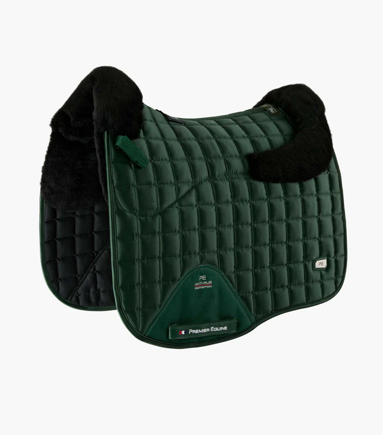 Premier Equine Atlantis CC Satin Wool Dressage Square -Full - Image 6