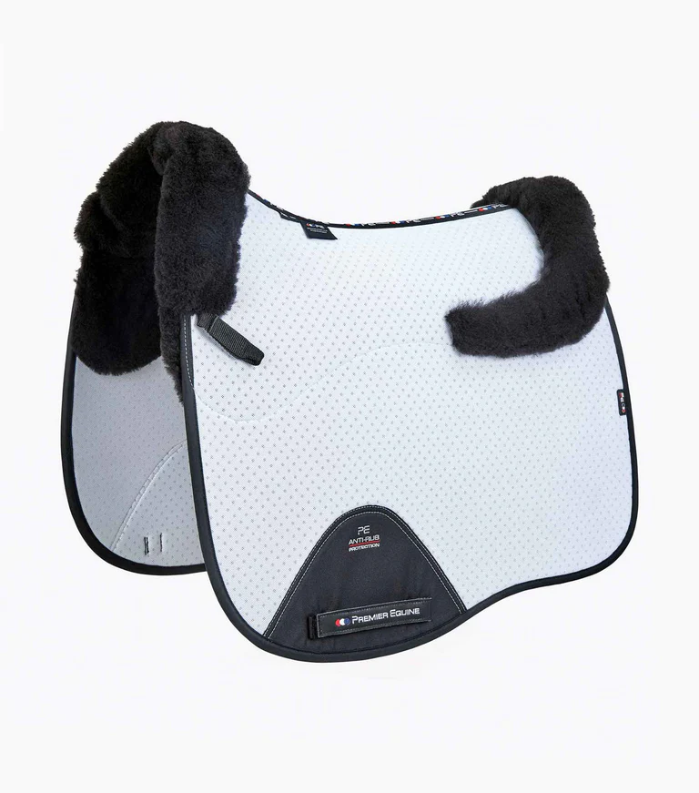 Premier Equine Close Contact Airtechnology Shockproof Wool Dressage Square -Full - Image 5