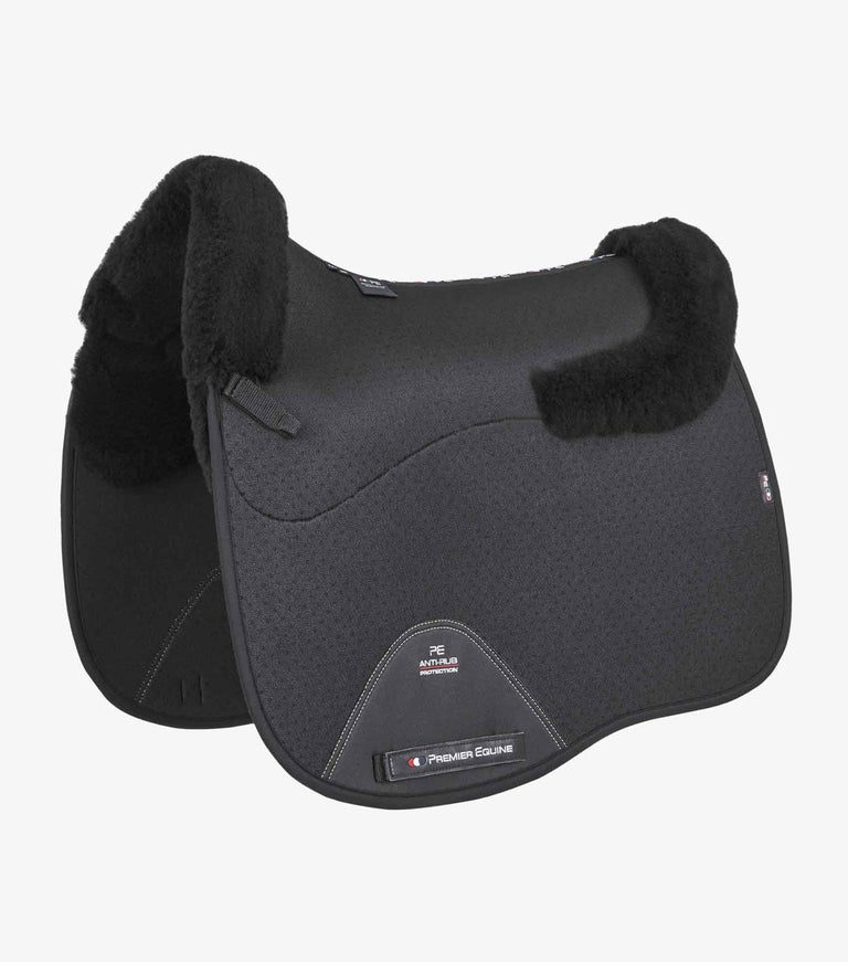 Premier Equine Close Contact Airtechnology Shockproof Wool Dressage Square -Full