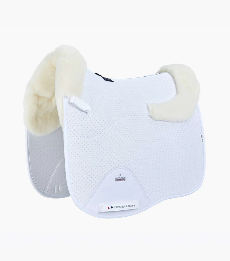 Premier Equine Close Contact Airtechnology Shockproof Wool Dressage Square -Full - Image 6