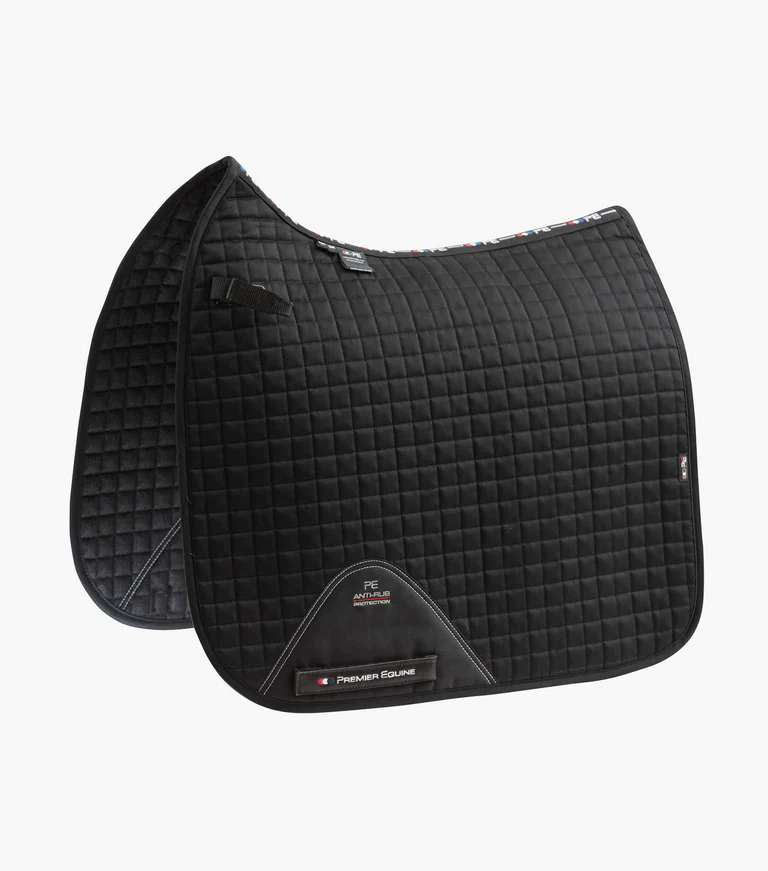 Premier Equine Close Contact Cotton Dressage Saddle Pad -Full