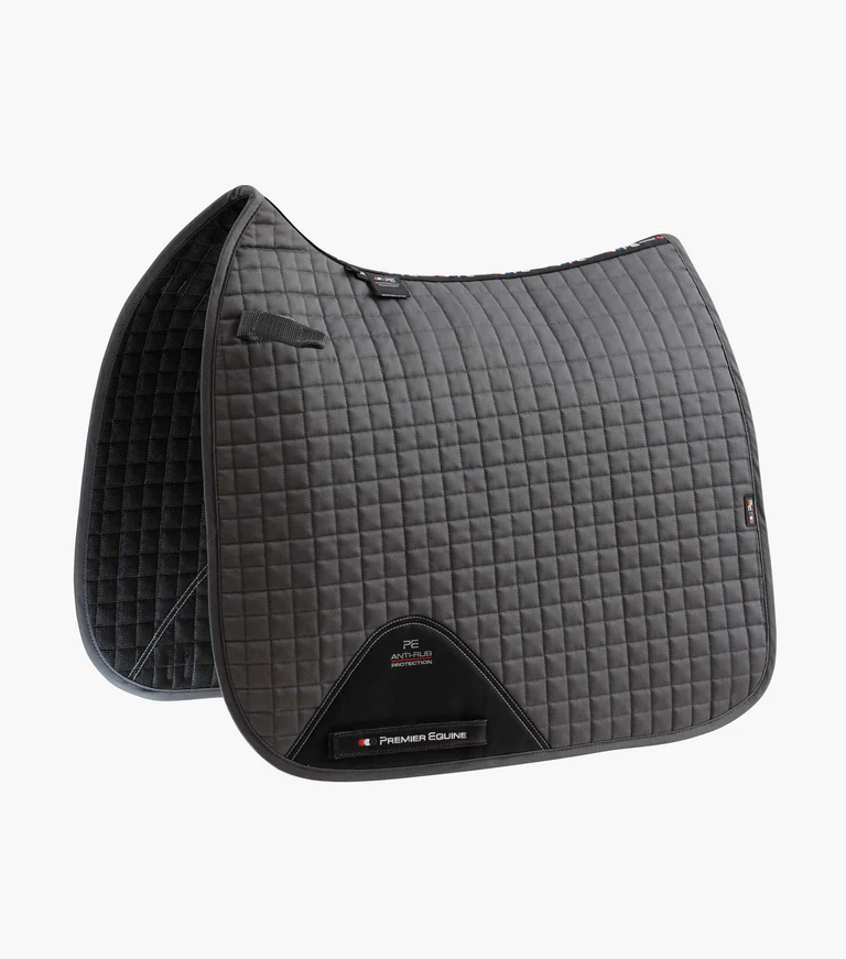 Premier Equine Close Contact Cotton Dressage Saddle Pad -Full - Image 3