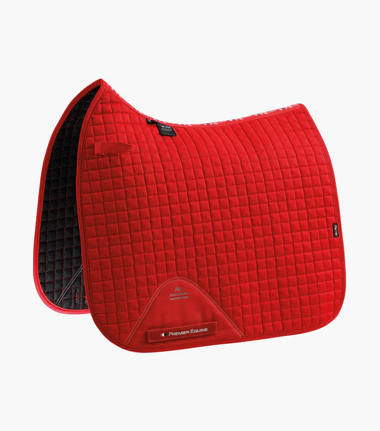 Premier Equine Close Contact Cotton Dressage Saddle Pad -Full - Image 5