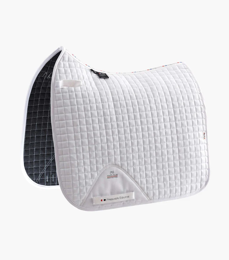 Premier Equine Close Contact Cotton Dressage Saddle Pad -Full - Image 8