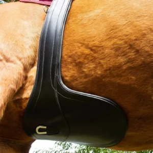 Premier Equine Lizzano Anatomic Leather Stud Girth