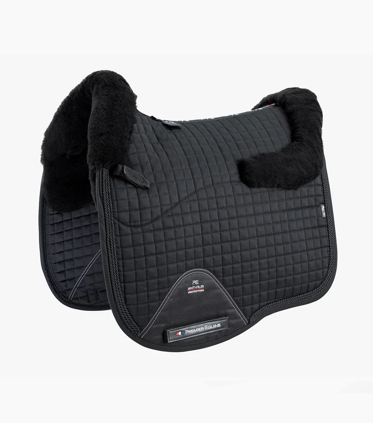 Premier Equine Close Contact Merino Wool Half Lined European Dressage Pad -Pony