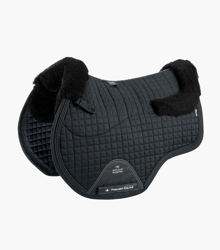 Premier Equine Close Contact Merino Wool Half Lined European GP/Jump Pad -Pony