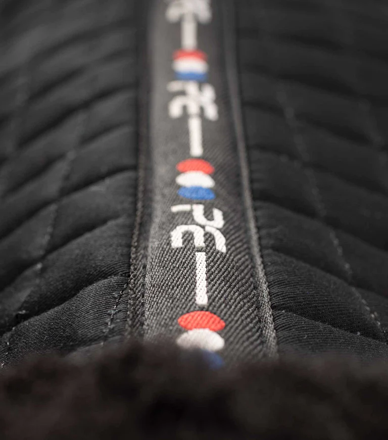 Premier Equine Close Contact Merino Wool Half Lined European GP/Jump Pad -Pony - Image 9