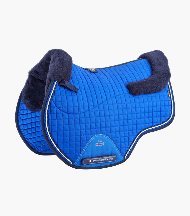 Premier Equine Close Contact Merino Wool Half Lined European GP/Jump Pad -Pony - Image 3