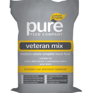 pure feed veteran mix 15kg