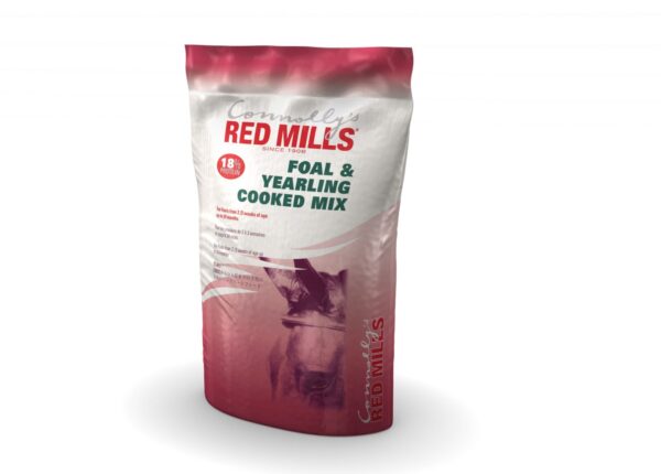 red mmills foal & yearling cooked mix