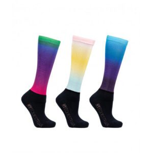 Hy Equestrian Ombre Socks (Packof 3) -Child's