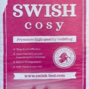 Swish Cosy Wheat Straw Bedding Pink Bale 18kg