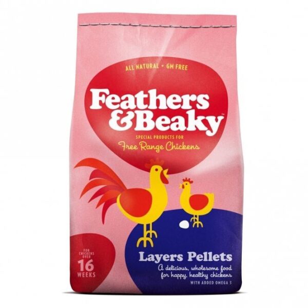 Feathers & Beaky Layers Pellets 15kg