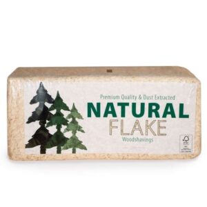 AW Jenkinson Natural Flakes Shavings Bale 20kg