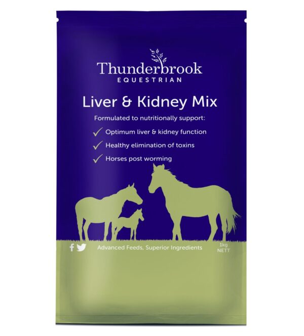 Thunderbrook Equestrian Liver & Kidney Mix 1kg