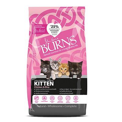 Burns Original Chicken & Rice Kitten Food 2kg