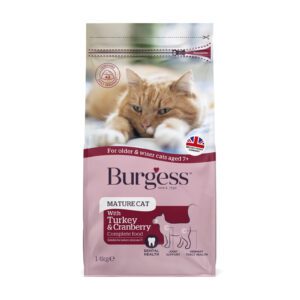 Burgess Turkey & Cranberry Mature Cat 1.4kg