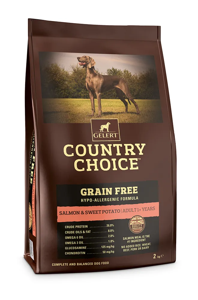 Gelert Country Choice Grain Free Adult Salmon & Sweet Potato