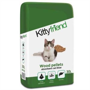 Kitty Friend Wood Pellets Cat Litter