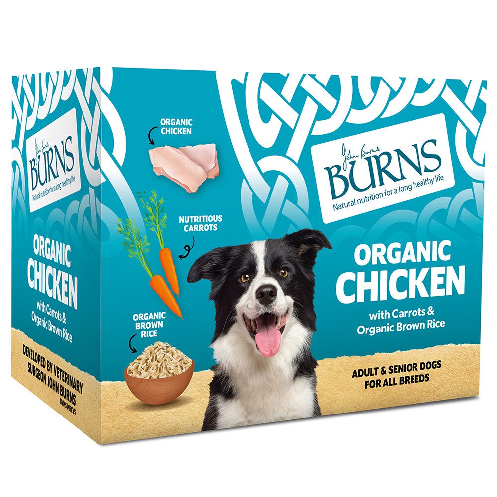 Burns Organic Chicken with Carrots & Organic Brown Rice Trays - Image 2
