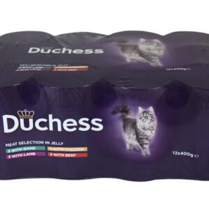 Duchess Cat Mixed Meat in Jelly Tins 12 x 400g