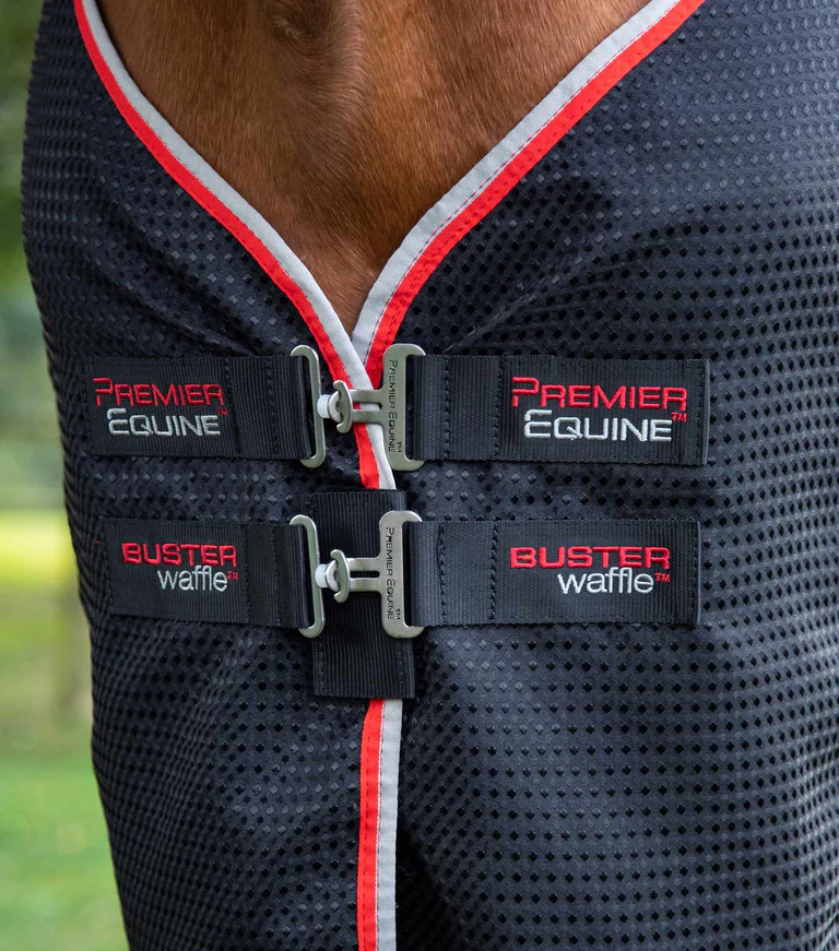 Premier Equine Cooler Rug -Buster Waffle - Image 2