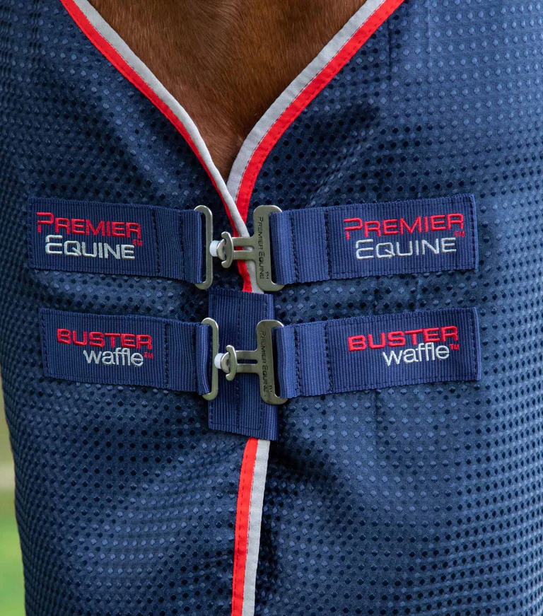 Premier Equine Cooler Rug -Buster Waffle - Image 4