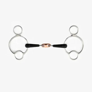Premier Equine Rubber Universal Bit with Lozenge 