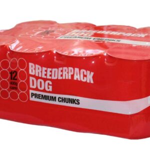 Breederpack Premium Chunks Dog Tins 12 x 400g