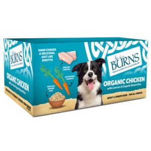 Burns Organic Chicken with Carrots & Organic Brown Rice Trays