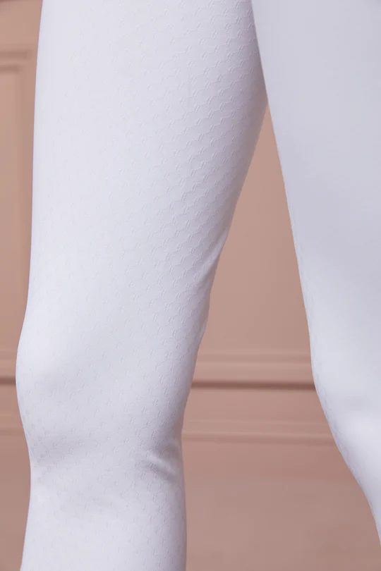 Holland Cooper Premium High Rise Breeches -White - Image 7