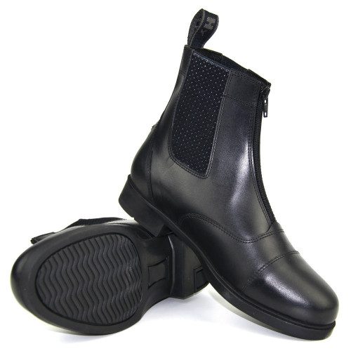 Children's Canterbury Zip Jodhpur Boot by Hy Equestrian - Image 2