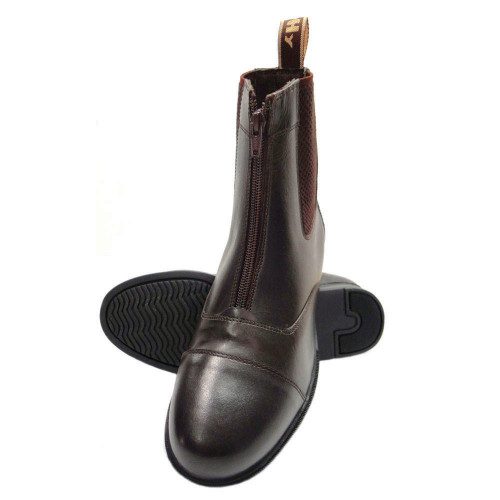 Children's Canterbury Zip Jodhpur Boot by Hy Equestrian - Image 3