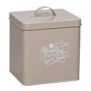 House of Paws Good Dog Treat Tin - Grey