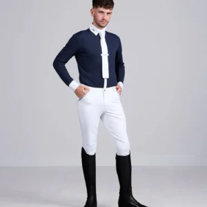Premier Equine Men's Long Sleeve Show Shirt -Giulio 