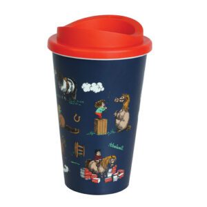 Hy Equestrian Thelwell Collection Practice Makes Perfect -Take Away Cup
