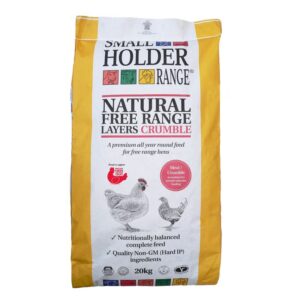 Allen & Page Small Holder Range Natural Free Range Layers Crumble 20kg Click & Collect