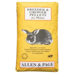 Allen & Page Rabbit Breeder & Grower Pellets 20kg Click & Collect