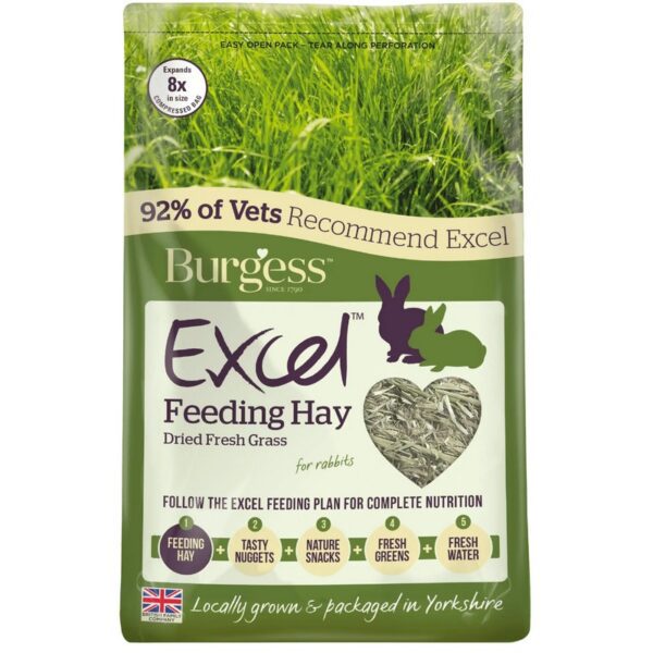 Burgess Excel Feeding Hay Rabbit Food 1kg