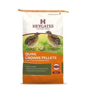 Heygates Quail Grower Pellets 20kg Click & Collect