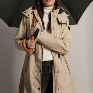 Holland Cooper Chartwell Rain Parka -Stone